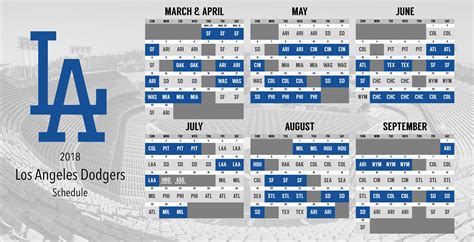 Dodgers Schedule