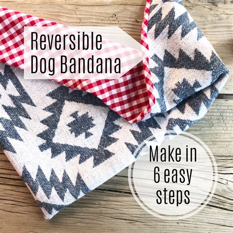 Dog Bandana Template Fabric