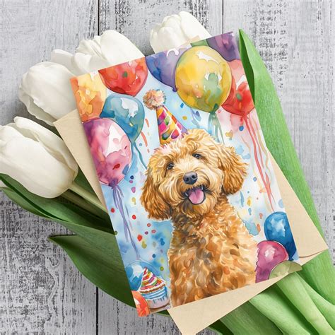 Dog birthday card ideas for goldendoodles