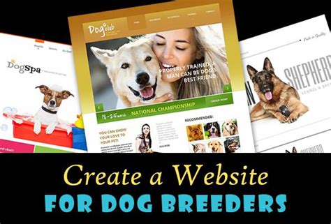 Dog Breeding Website Template 8