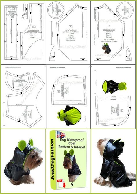 Dog clothes template tips