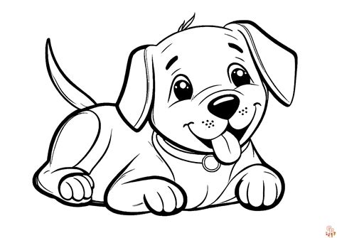 Benefits of Dog Coloring Pages for Kids