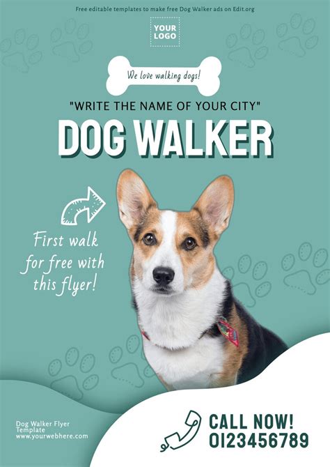 Dog Flyer Template