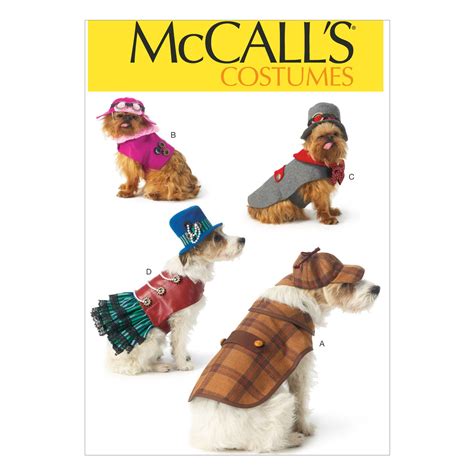 Dog Halloween costume pattern