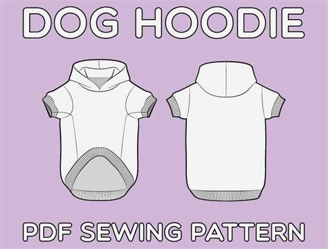 Dog Hoodie Sewing Pattern 10