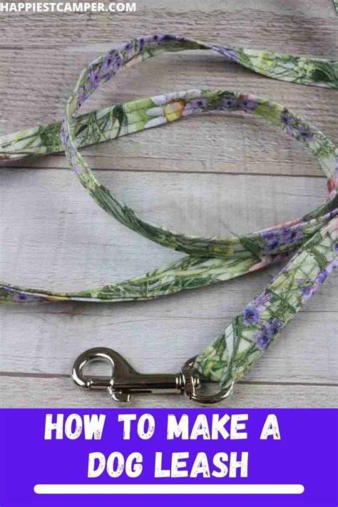 Dog Leash Sewing Pattern