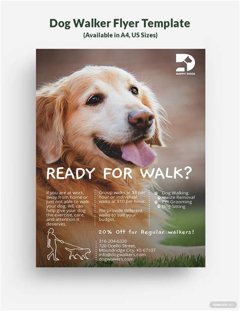 Dog Photography Flyer Template