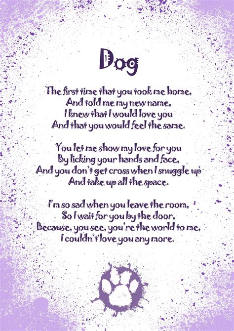 Dog Poems for Dog Lovers