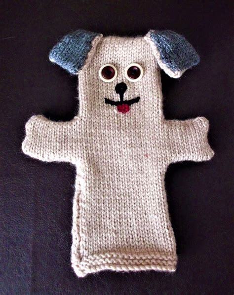 Dog puppet pattern