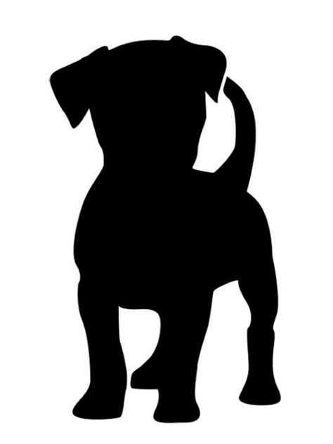 Dog Stencil Printable Template Example