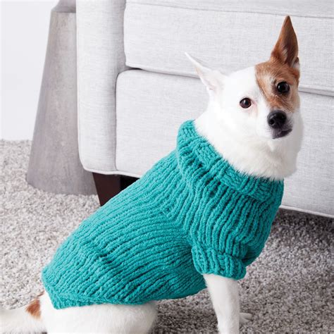 Dog sweater template knitting