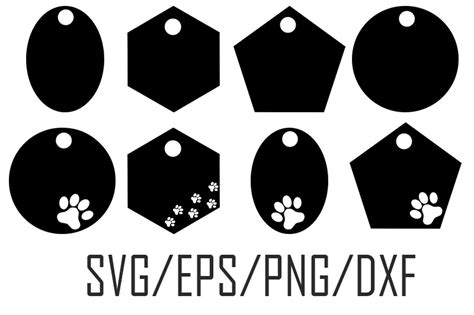 Dog Tag Template 6