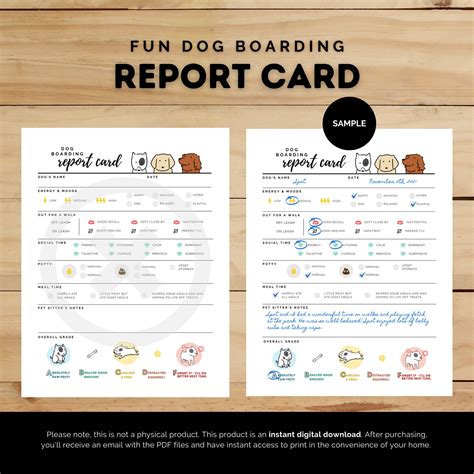 Dog Boarding Form Templates