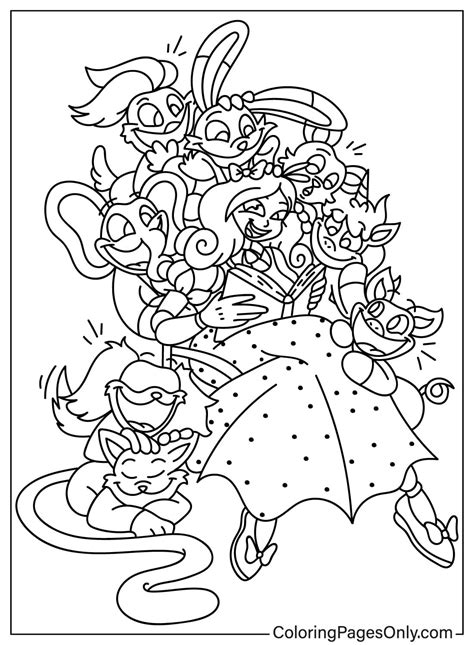 Doggy Delight Coloring Page