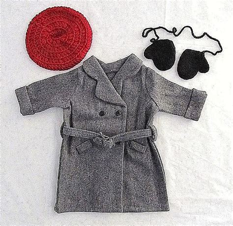 Doll coat and hat pattern