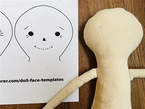 Doll Face Template 8