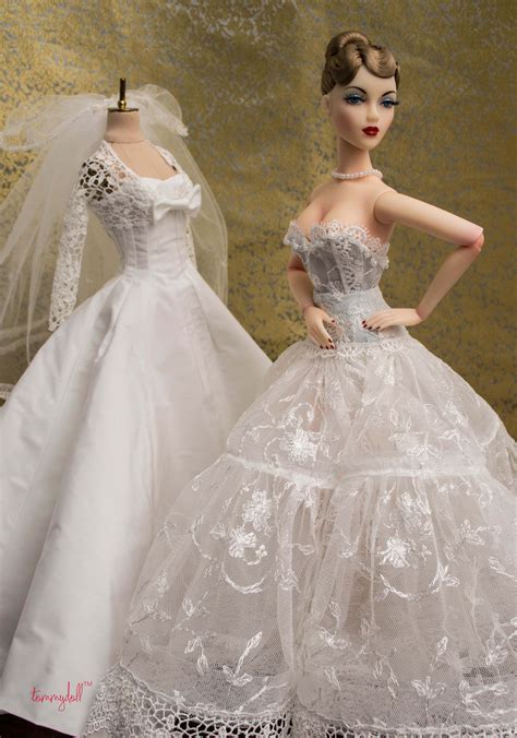 Doll wedding dress pattern