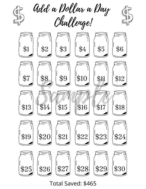 Dollar-a-Day Challenge