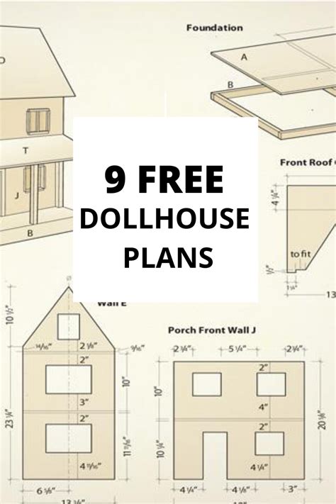 Free dollhouse designs