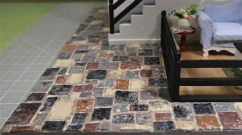 Stone Dollhouse Flooring