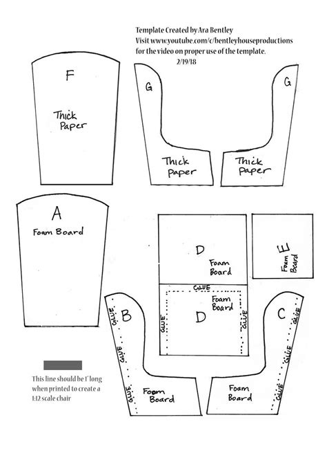 Dollhouse Furniture Templates