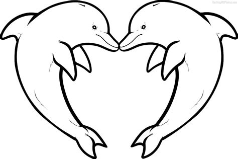 Free printable dolphin coloring page with fun design