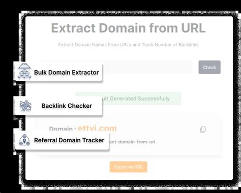 Domain Extraction Domain Extractor