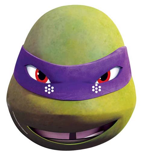 Donatello Mask Template