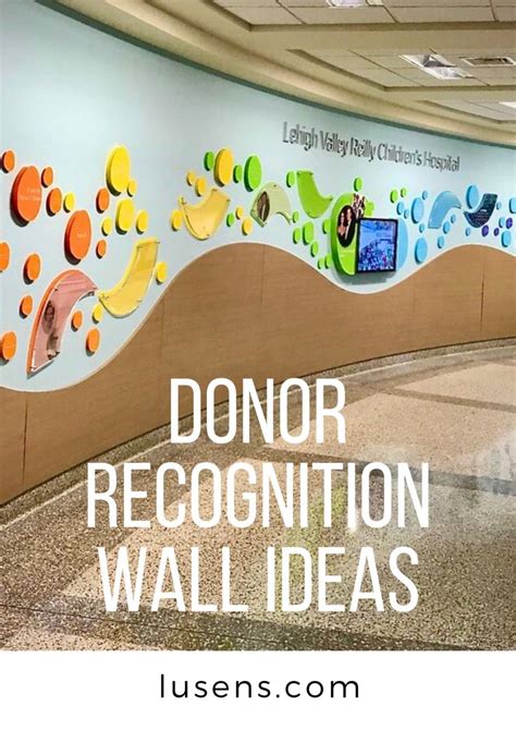 Donor Recognition Ideas