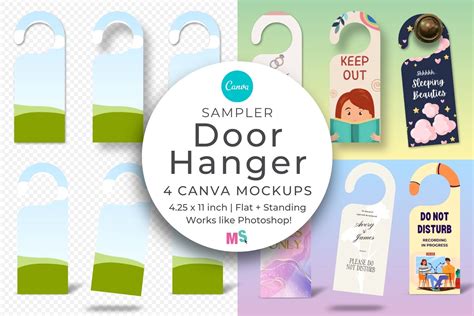 Canva Door Hanger Designs