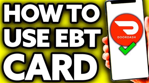 Frequently asked questions about EBT on DoorDash