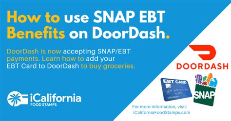 DoorDash Food Stamps FAQ