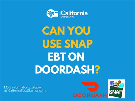 DoorDash Food Stamps Payment