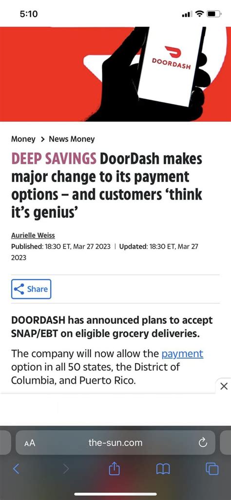 DoorDash EBT Reporting