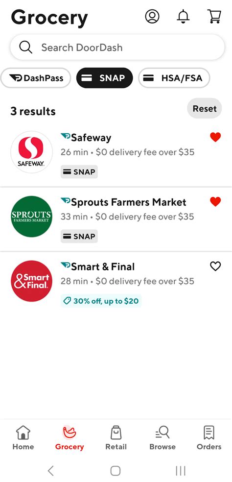 Doordash Snap Benefits