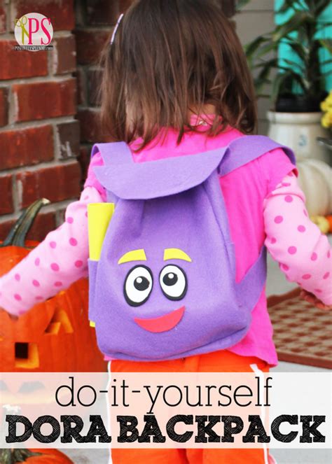 Dora Backpack Face Craft