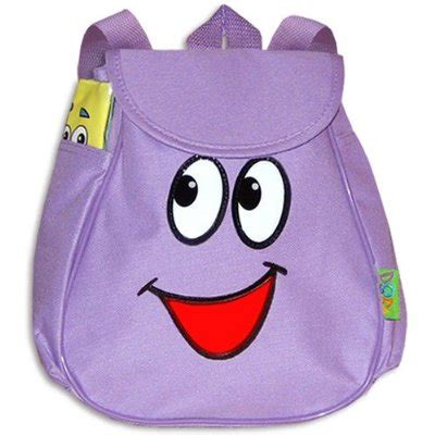 Dora Backpack Face Fun