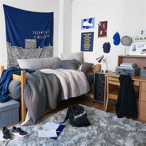 A quiet dorm study room with comfortable seating and ample lighting