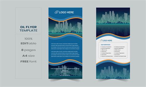 Double Sided Brochure Template