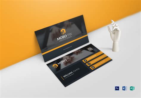 Double-Sided Business Card Design 9