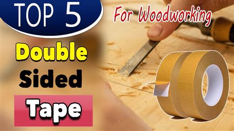 Double-Sided Tape for Woodworking Templates and Jigs