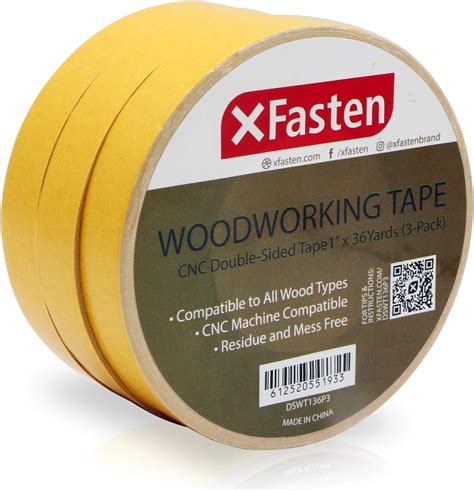 Double Sided Tape for Woodworking Templates