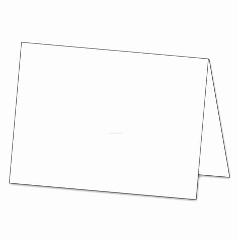 Double Sided Tent Card Template 1