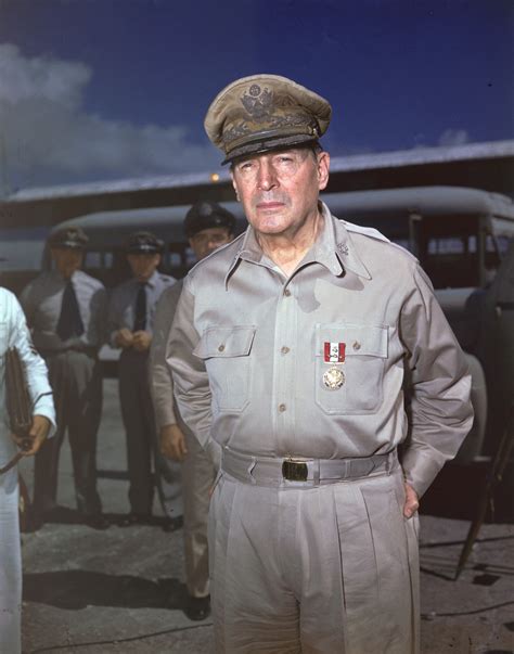 Douglas MacArthur during the Korean War