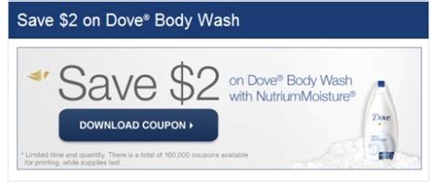 Dove Soap Coupons Sign Up