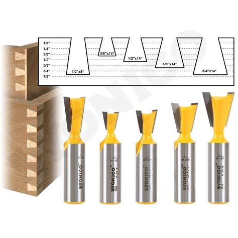 Dovetail router bit speed