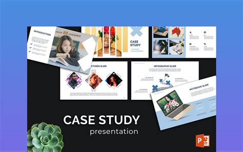 Download Case Study Template PPT