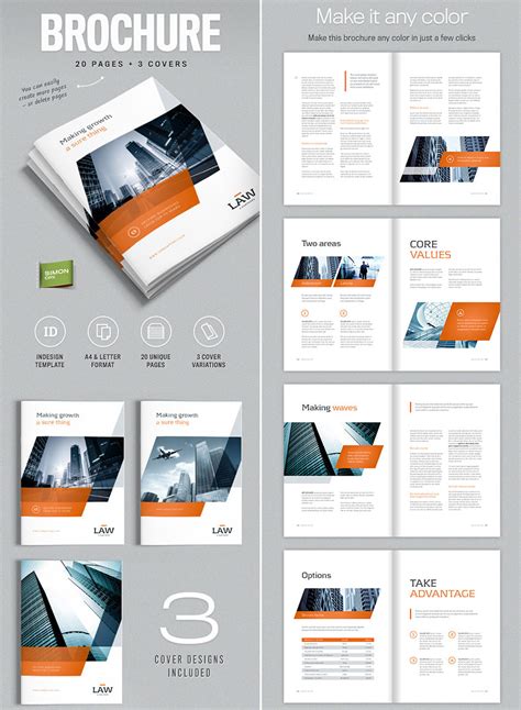 Real estate brochure template