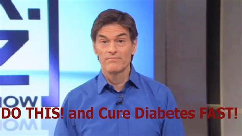 Dr. Oz's Diabetes Cure