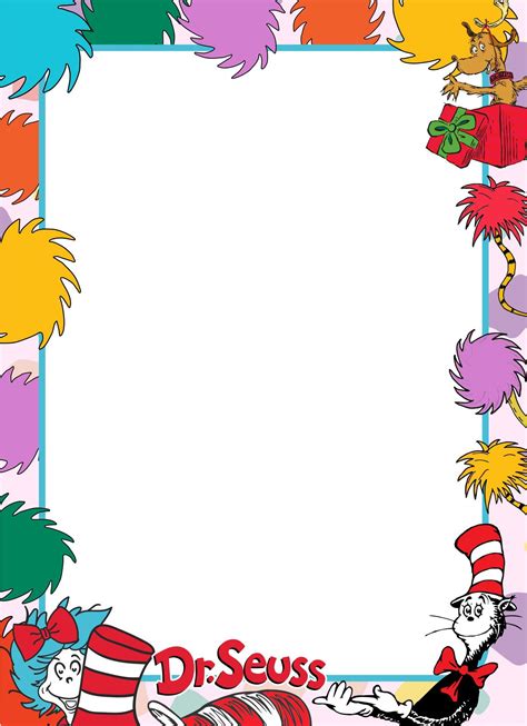 Dr. Seuss border crafts DIY